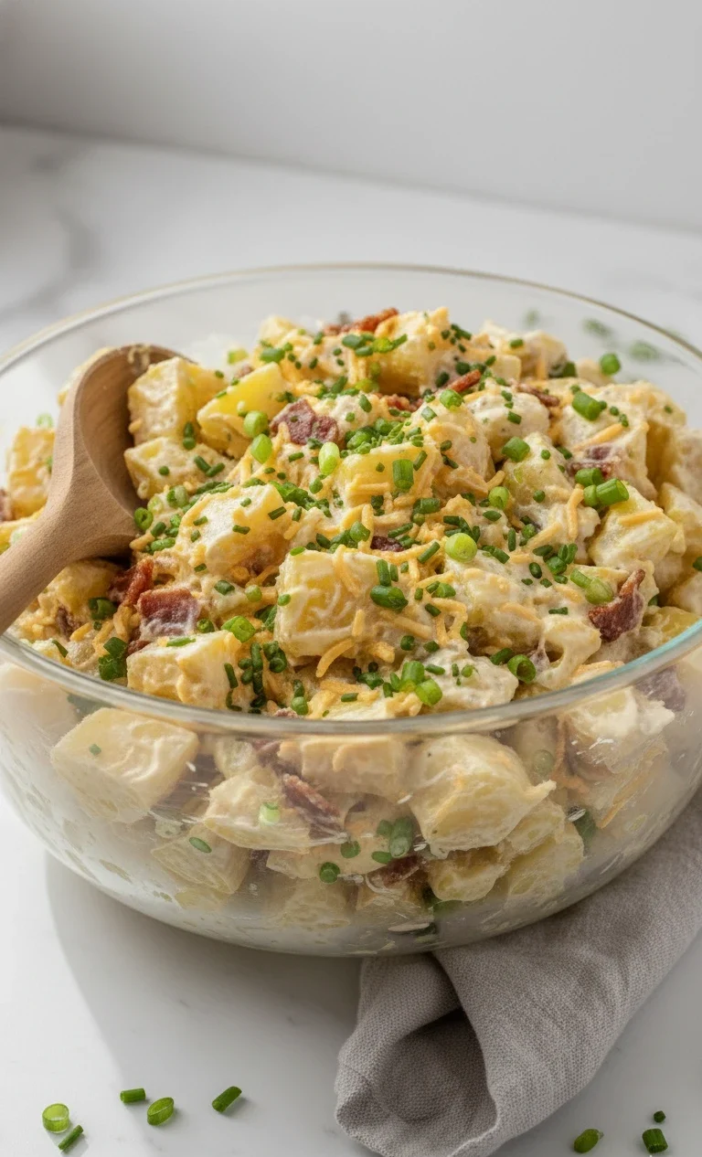 Loaded Bacon Potato Salad: