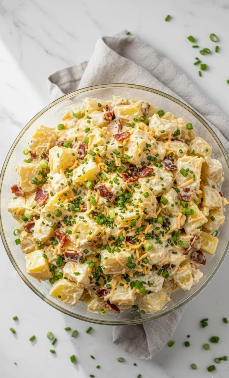 Loaded Bacon Potato Salad: