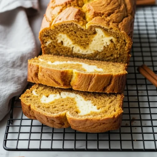 Cream Cheese Pumpkin Bread
