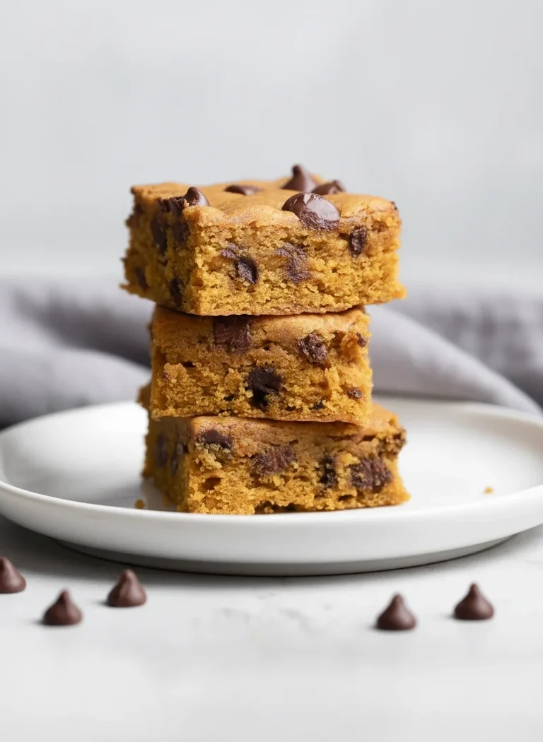 Pumpkin Chocolate Chip Bars