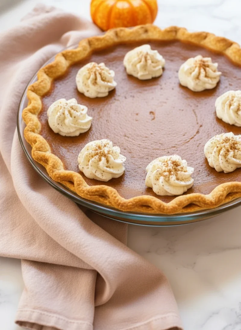 Bourbon Pumpkin Pie