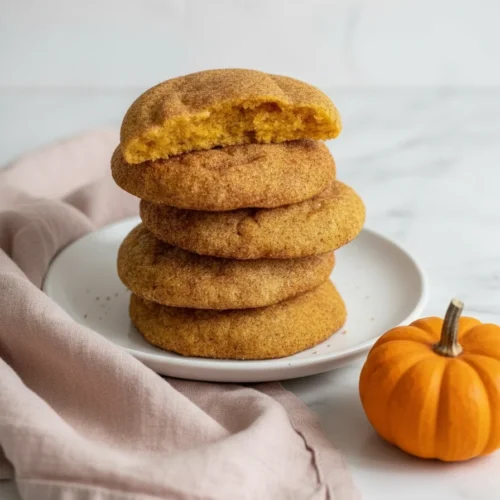 Pumpkin Snickerdoodle Cookies