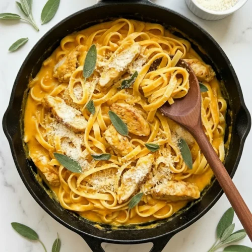 Butternut Squash Pasta with Chicken