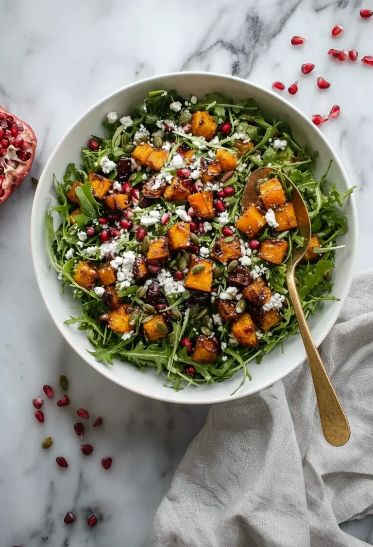 Arugula Butternut Squash Salad