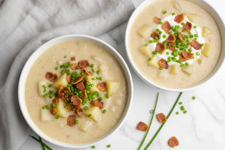 Vegan Baked Potato Soup