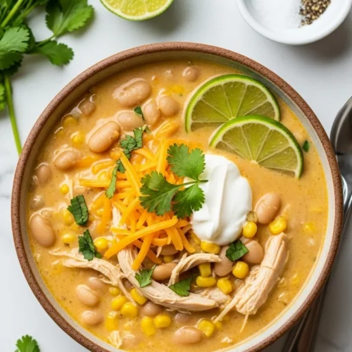 White Chicken Taco Soup
