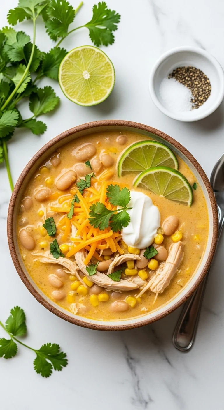 White Chicken Taco Soup