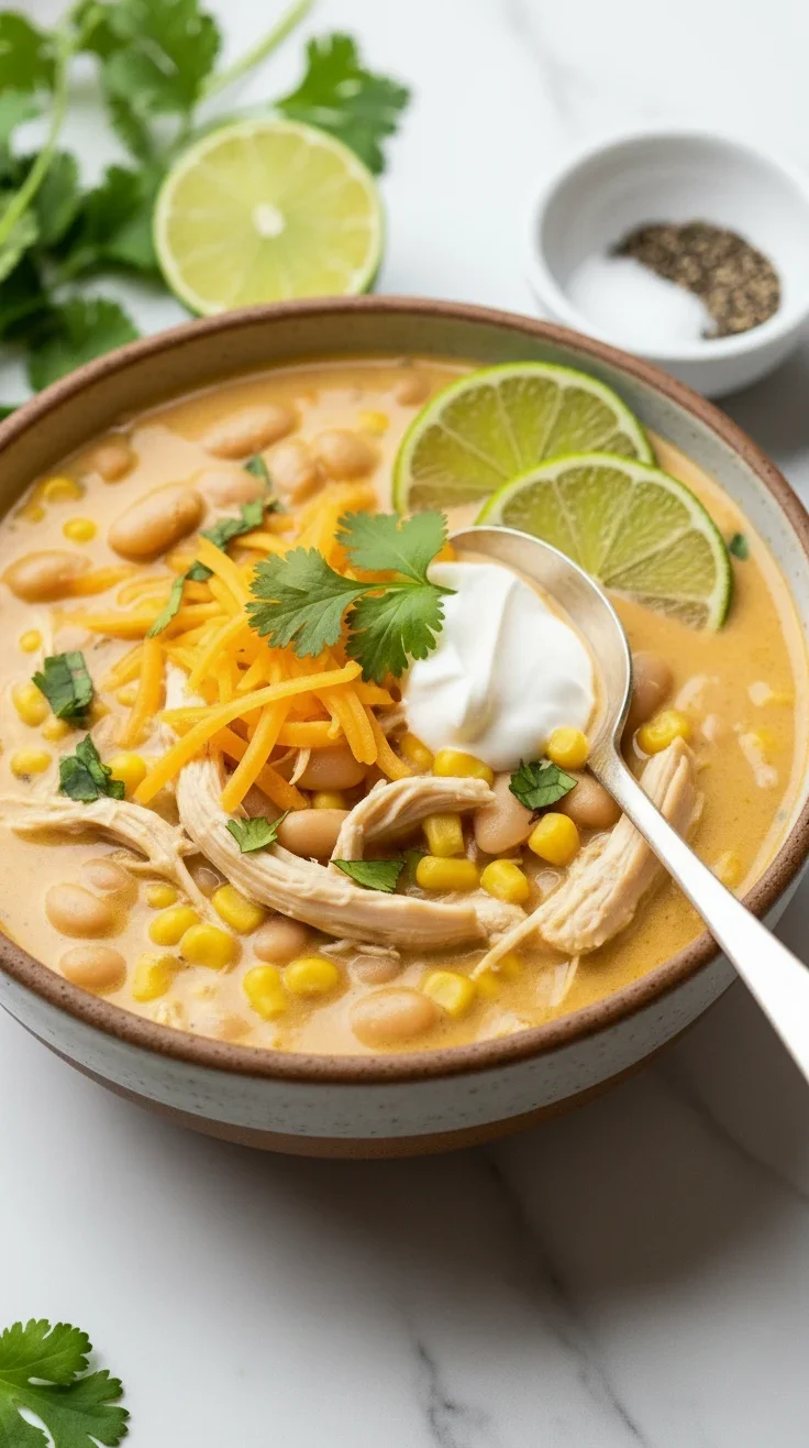 White Chicken Taco Soup