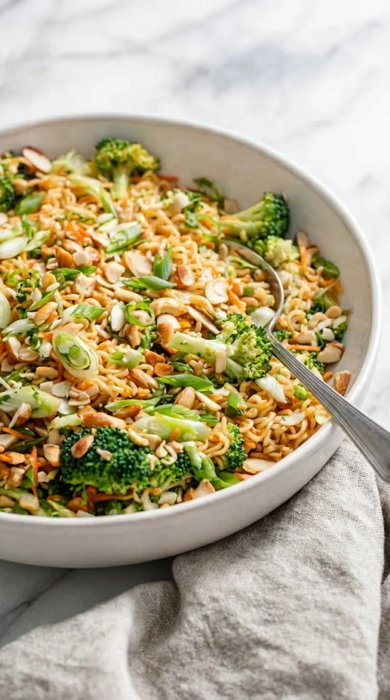 Broccoli Ramen Noodle Sala