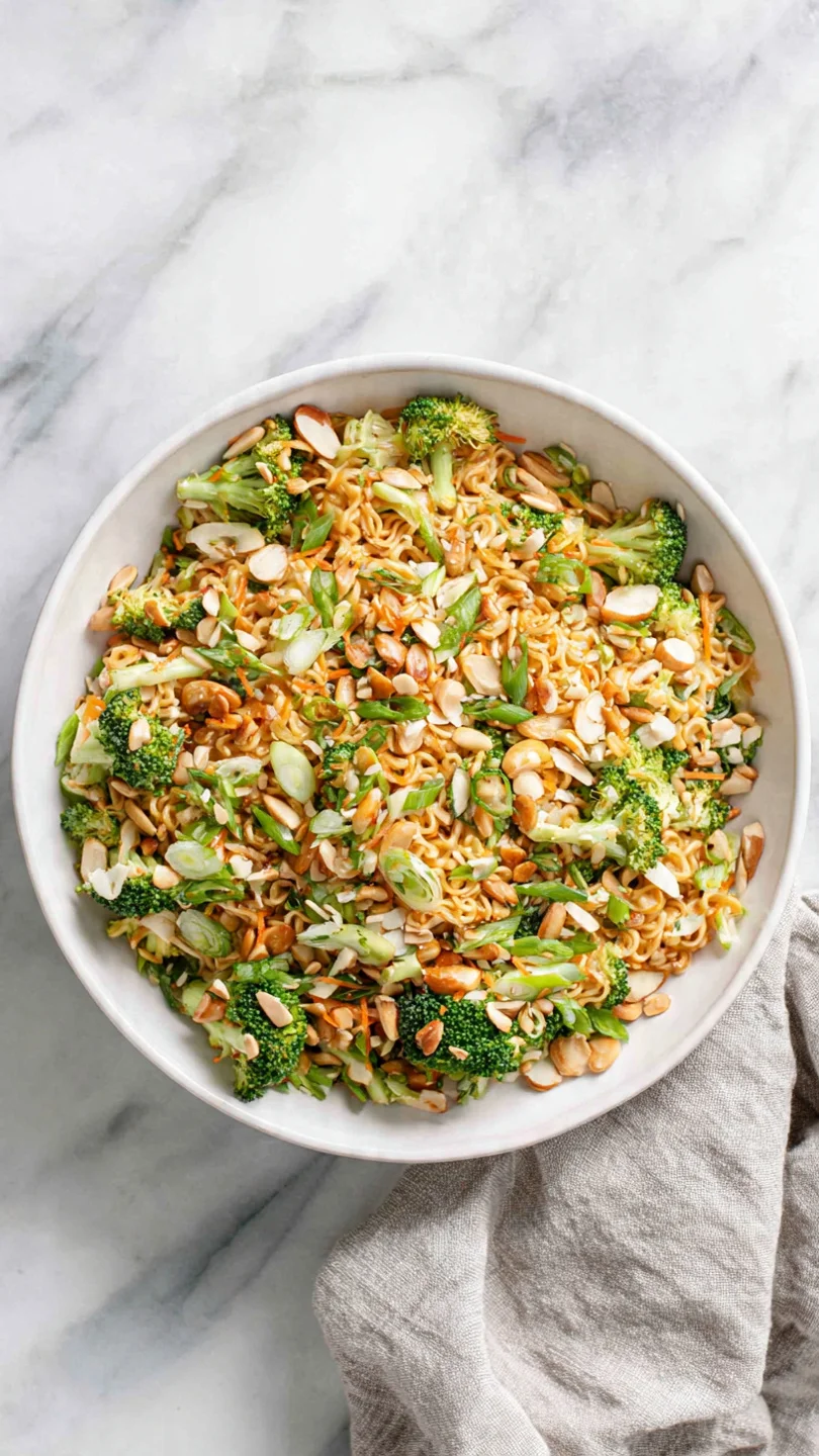 Broccoli Ramen Noodle Salad