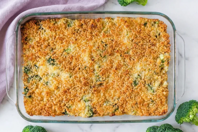 Broccoli Rice Casserole: Quick Family Side Dish
