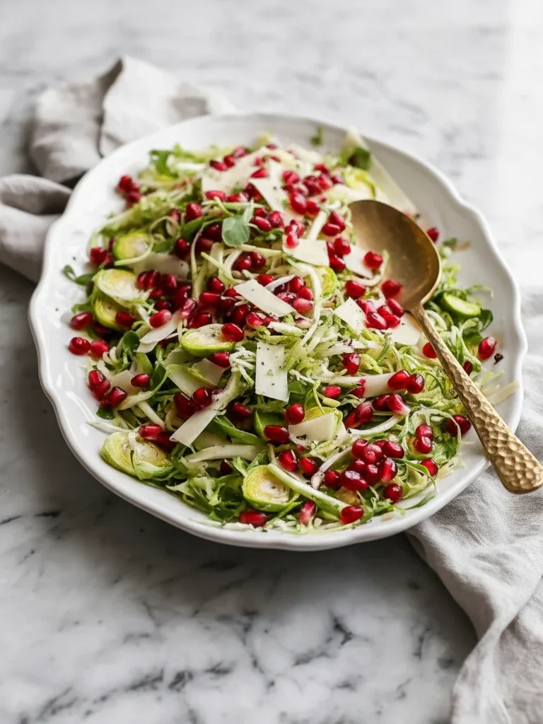 Brussels Sprout Salad Pomegranate