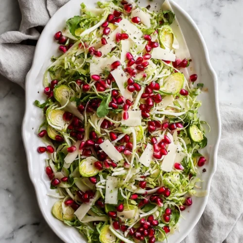 Brussels Sprout Salad Pomegranate