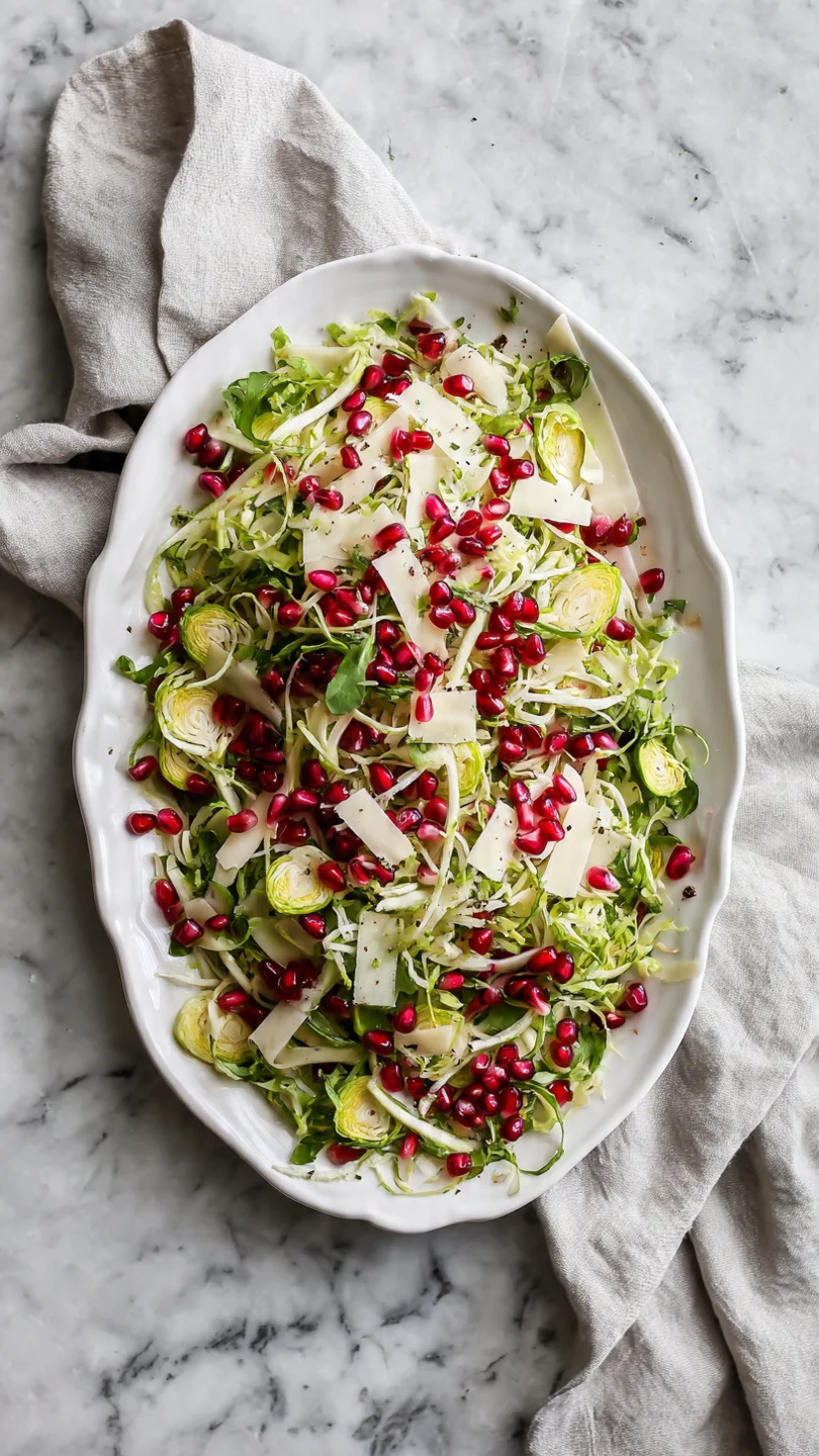 Brussels Sprout Salad Pomegranate