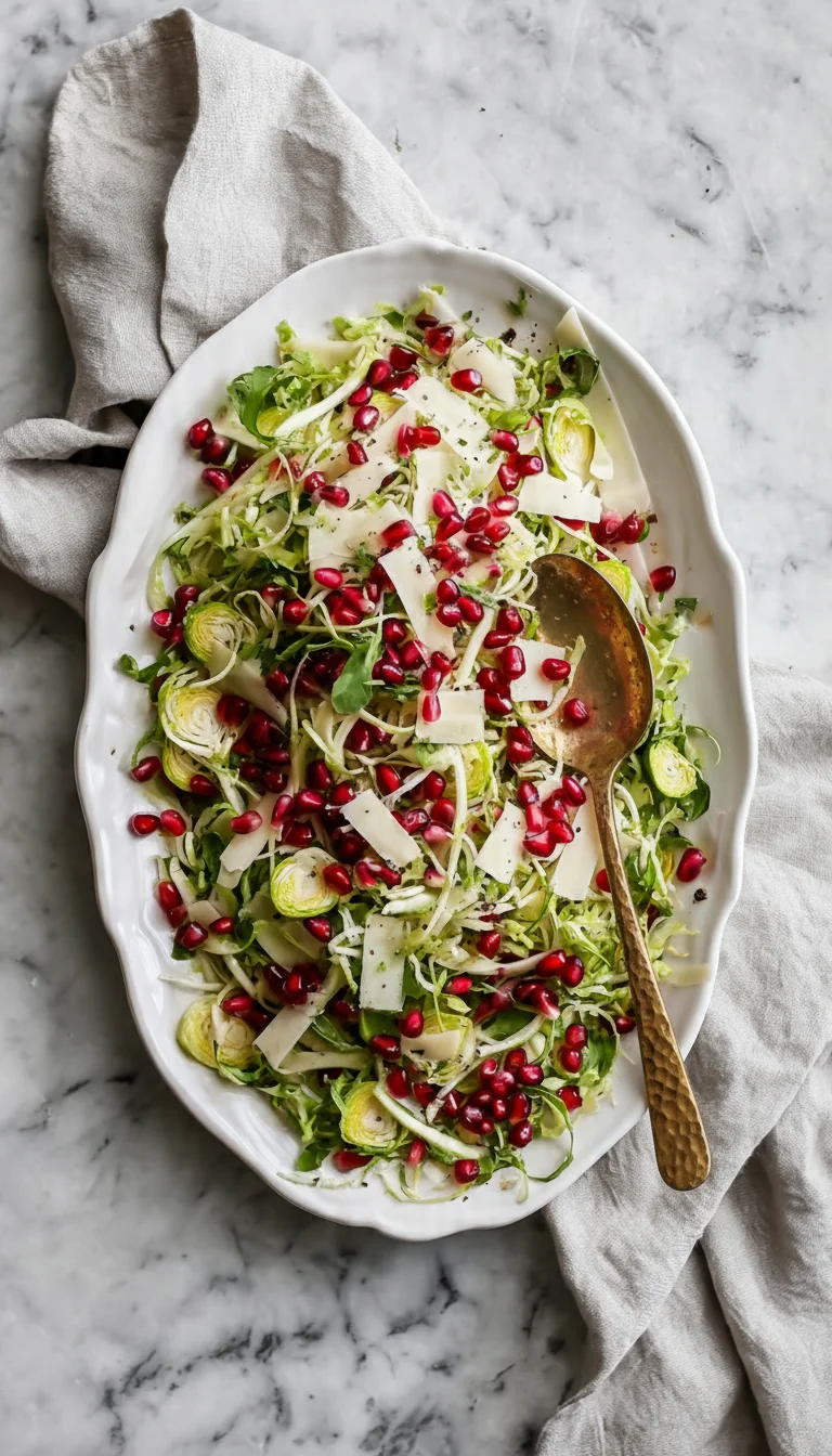 Brussels Sprout Salad Pomegranate