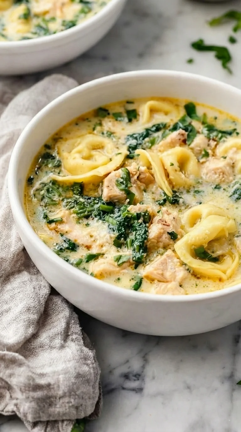 Chicken Tortellini Soup
