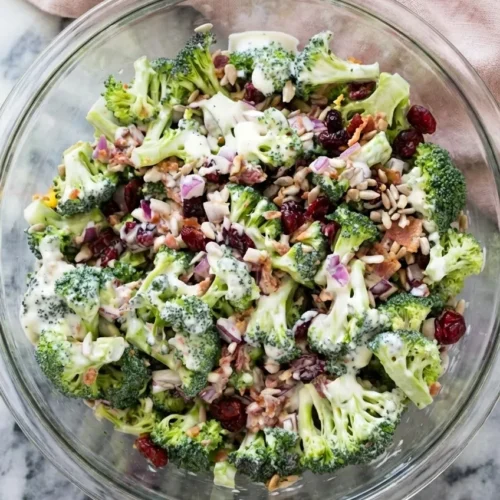 Christmas Broccoli Salad