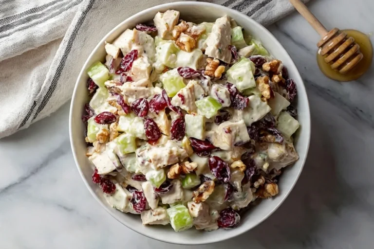 Cranberry Walnut Chicken Salad: Fresh, Crunchy Favorite