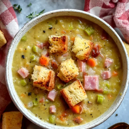 Ham and Split Pea Soup: Cozy, Delicious Bowl