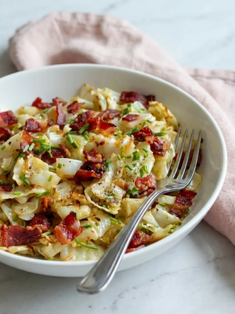 Roasted Cabbage Salad