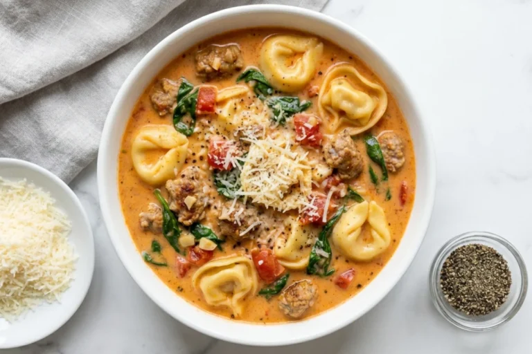 Sausage Tortellini Soup: Hearty One-Pot Family Meal