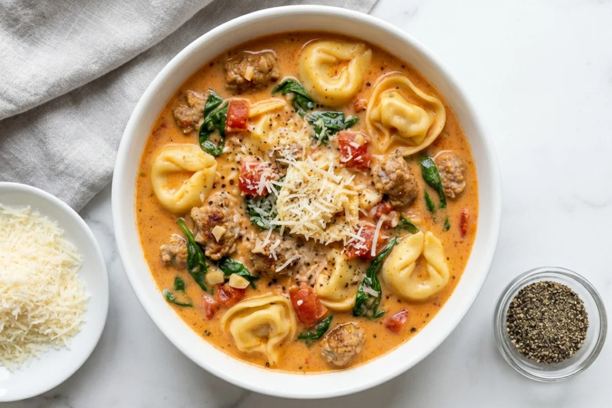 Sausage Tortellini Soup: Hearty One-Pot Family Meal
