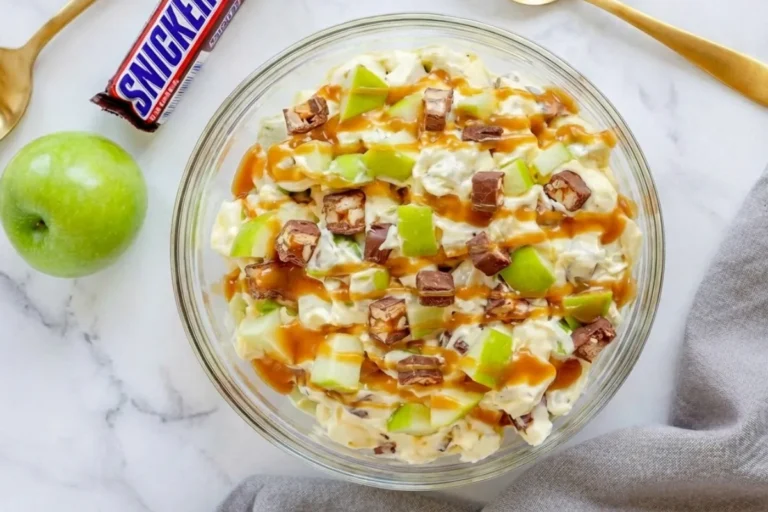 Snickers Apple Salad: Easy Potluck Favorite Recipe