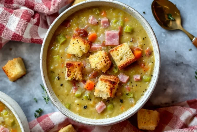 Ham and Split Pea Soup: Cozy, Delicious Bowl