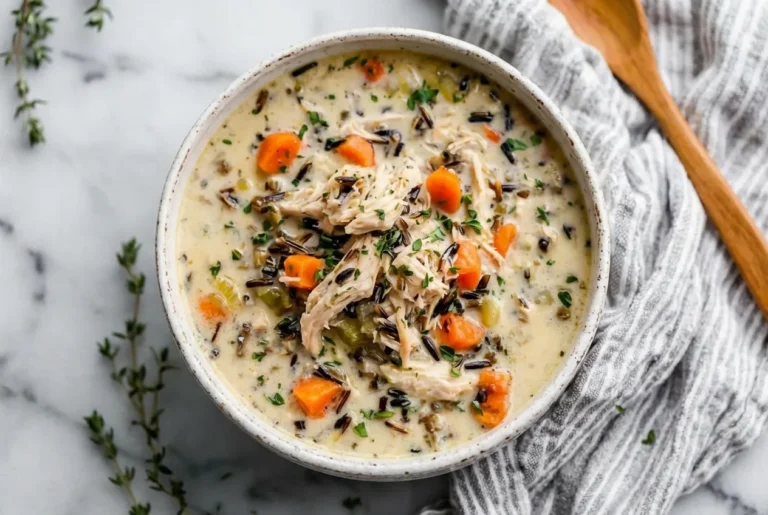 Turkey Wild Rice Soup: Easy Leftover Recipe