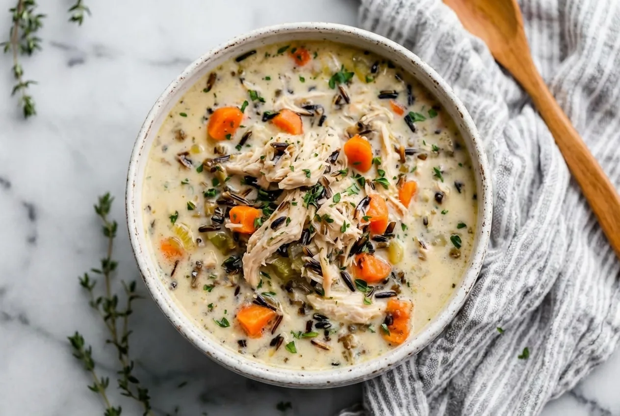 Turkey Wild Rice Soup: Easy Leftover Recipe