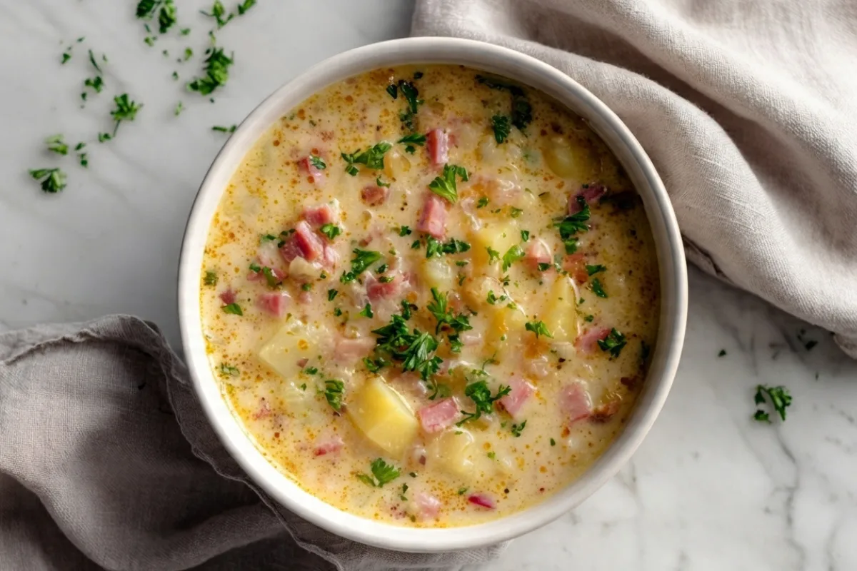 Ham and Potato Soup: Easy Creamy Comfort Bowl