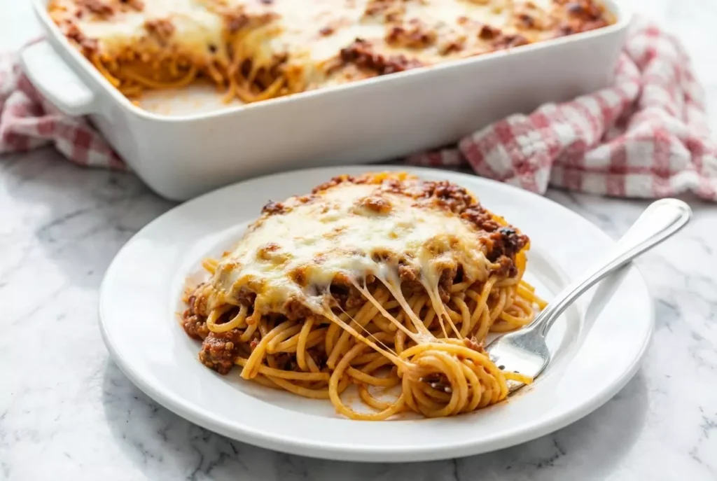 Baked Spaghetti Casserole (4)