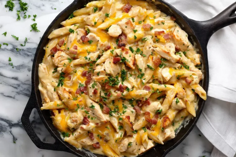 Chicken Bacon Ranch Pasta