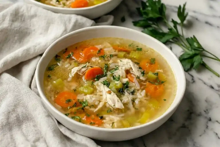 Chicken Rice Soup: Healthy, Delicious Family Meal