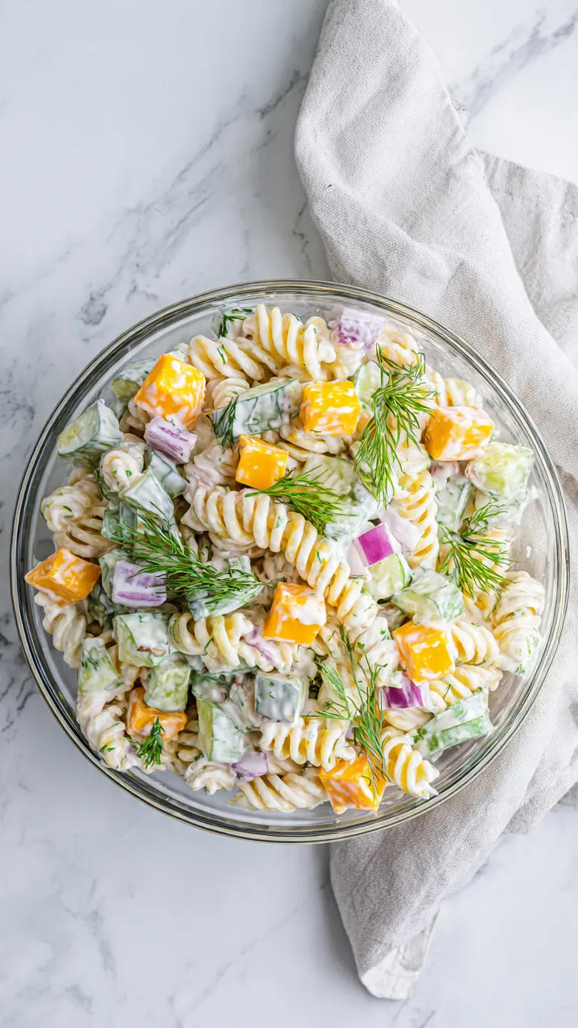Pickle Pasta Salad