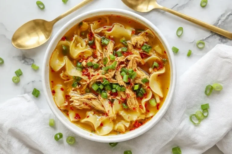 Spicy Chicken Noodle Soup