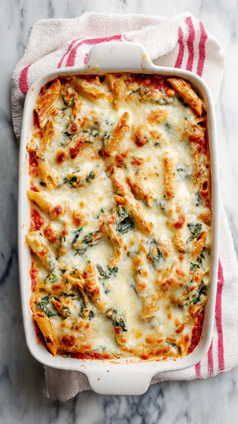 Spinach Ricotta Pasta Bake (2)