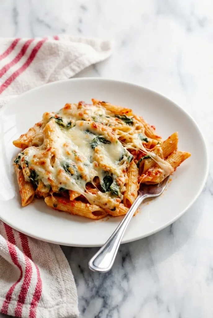 Spinach Ricotta Pasta Bake (4)