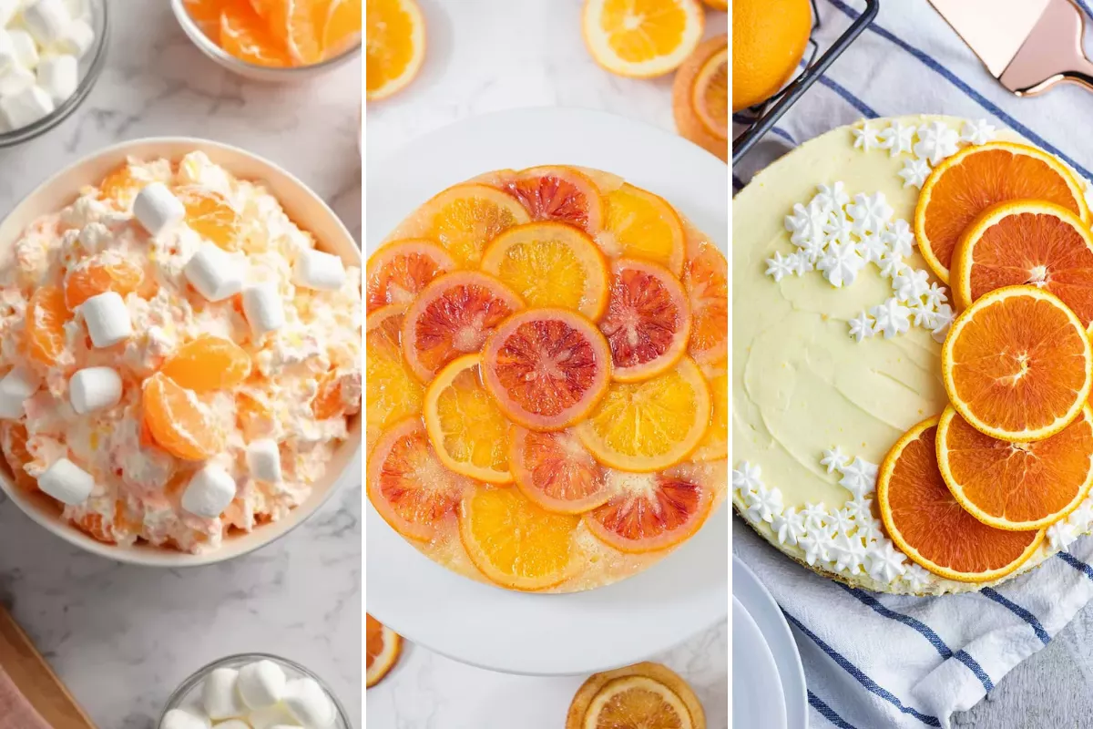 10+ Refreshing Orange Desserts You Need to Try Now