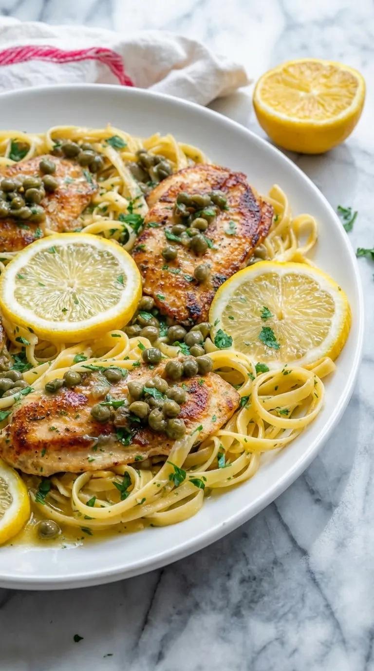 Chicken Piccata Pasta (2)