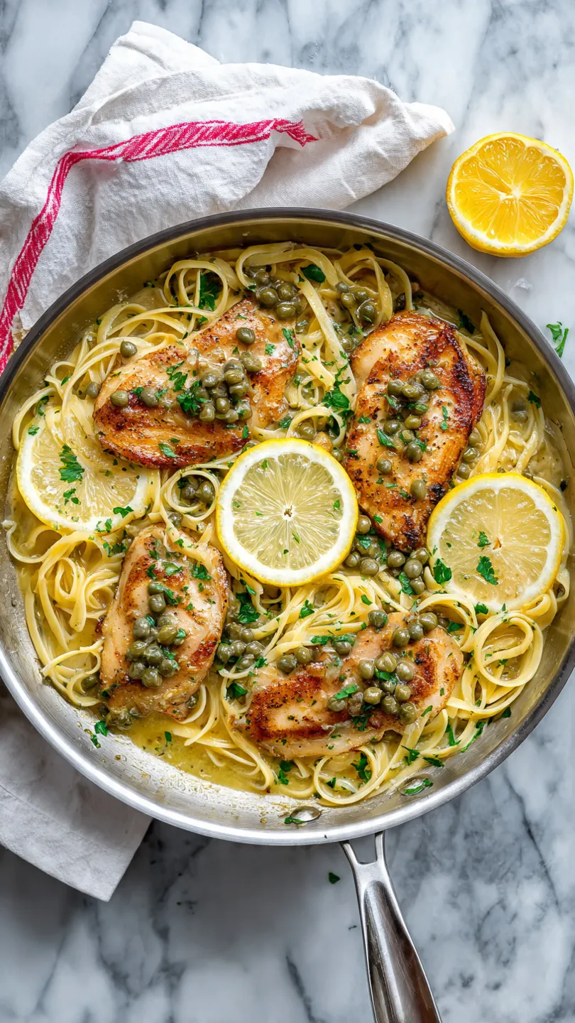 Chicken Piccata Pasta (3)