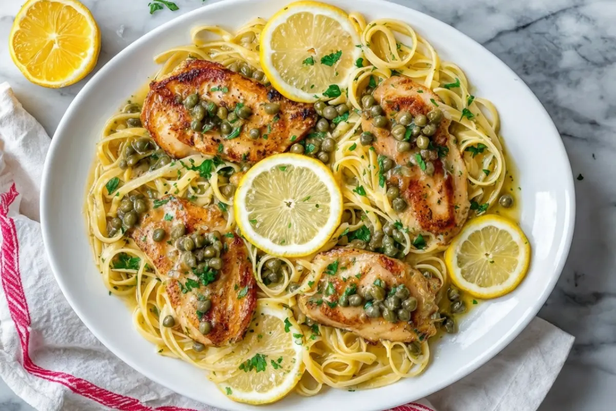 Chicken Piccata Pasta