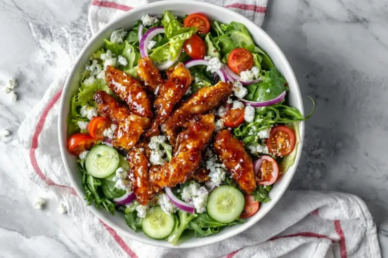 Hot Honey Chicken Salad: Sweet, Spicy Delight