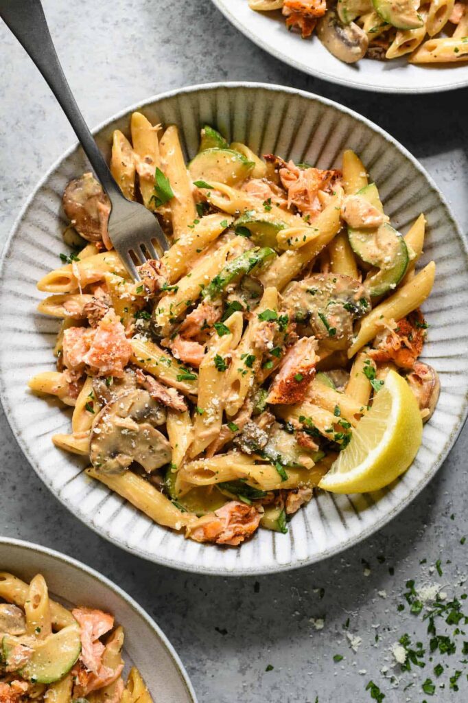 Cajun Salmon Pasta