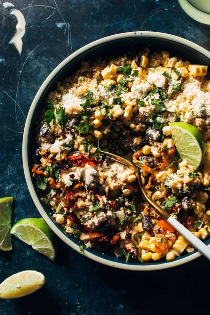 Elotes Quinoa Salad