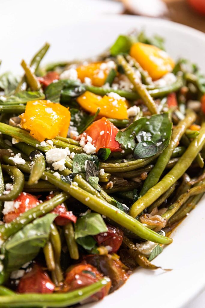 Fresh Green Bean Tomato Salad