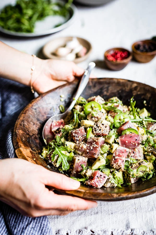 Seared Ahi Tuna Salad Recipe