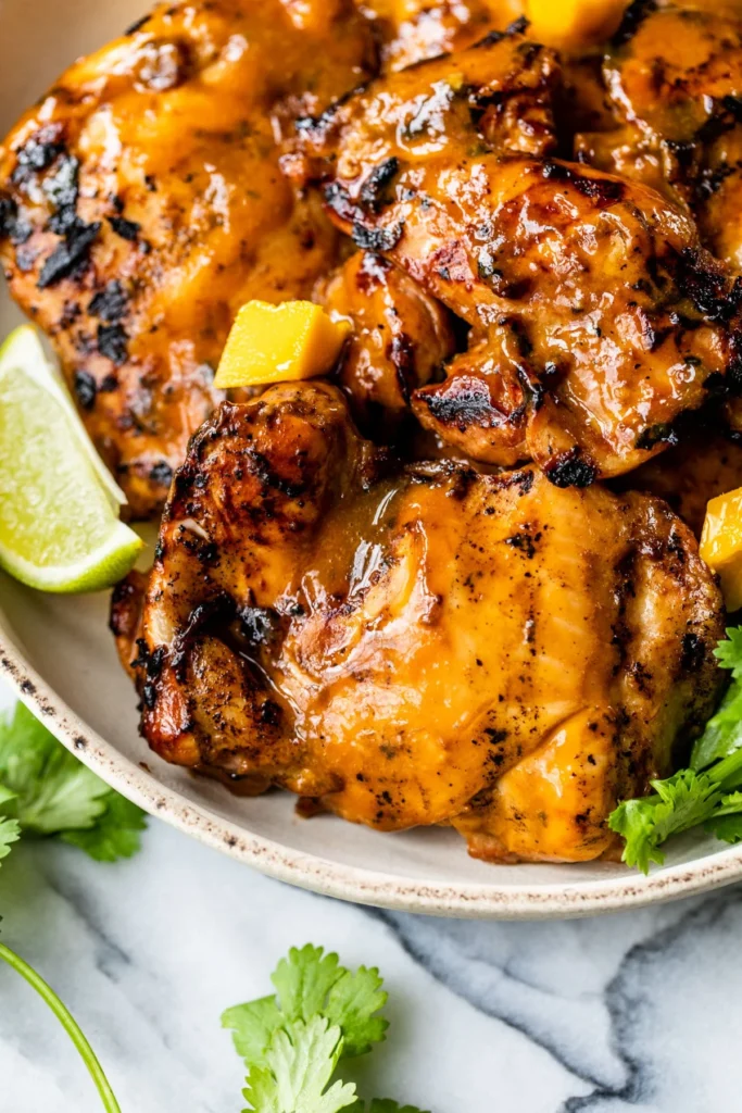 Grilled mango chicken web