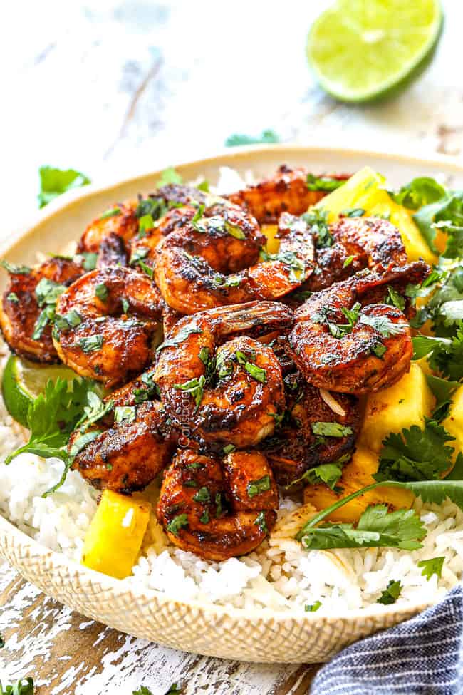 Jerk shrimp