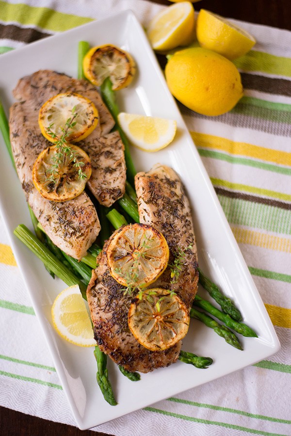 Lemon herb tilapia